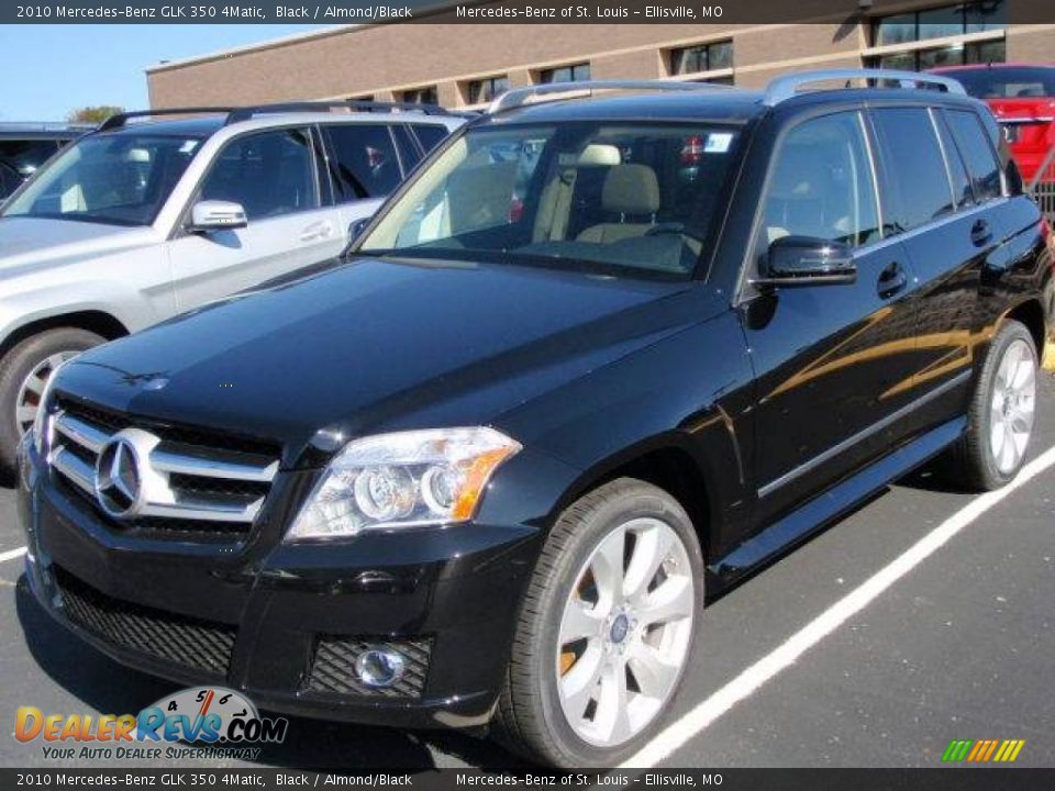 2010 Mercedes-Benz GLK 350 4Matic Black / Almond/Black Photo #1