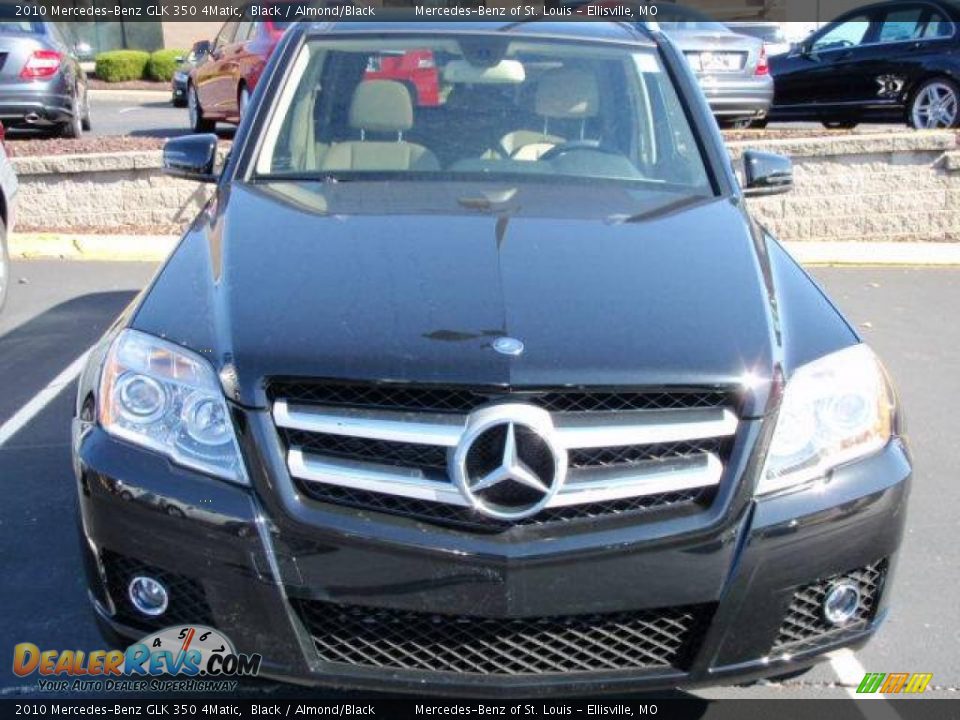 2010 Mercedes-Benz GLK 350 4Matic Black / Almond/Black Photo #2