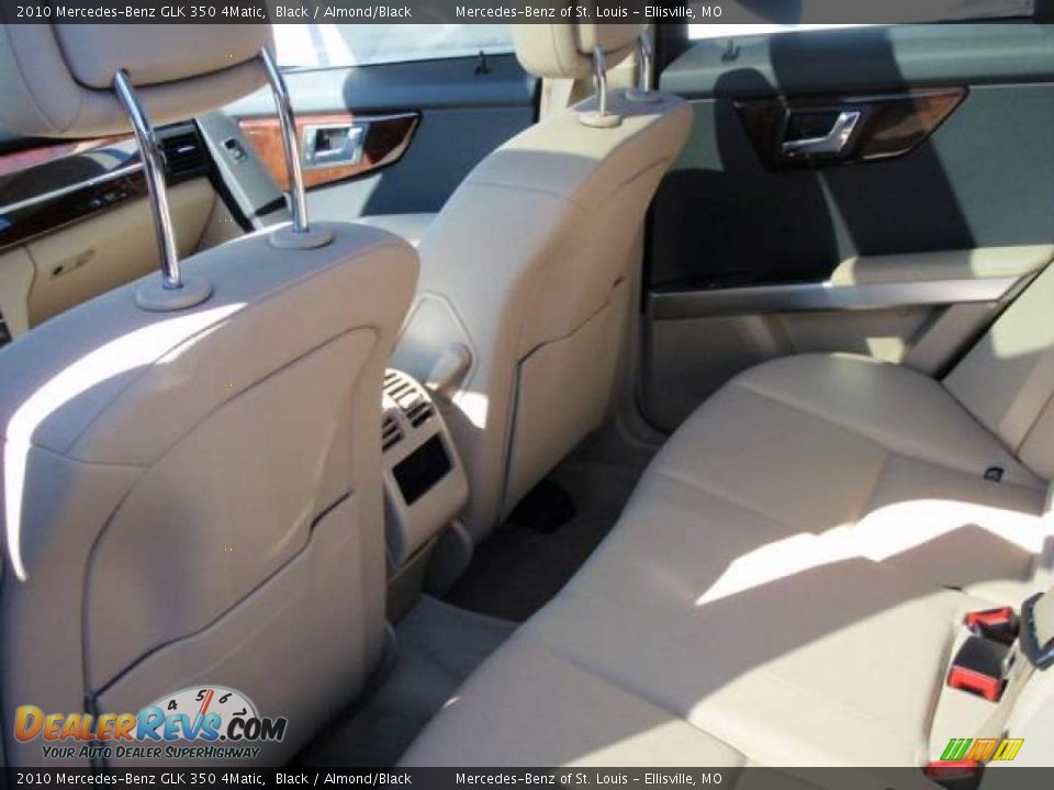 2010 Mercedes-Benz GLK 350 4Matic Black / Almond/Black Photo #6