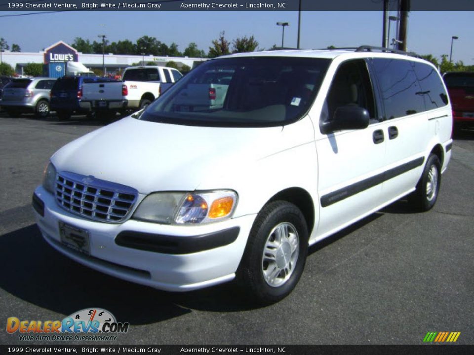 1999 Chevrolet Venture Bright White / Medium Gray Photo #1
