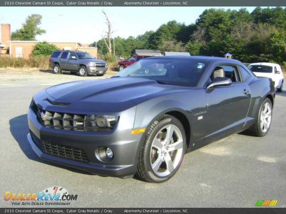 2010 Chevrolet Camaro SS Coupe Cyber Gray Metallic / Gray Photo #1