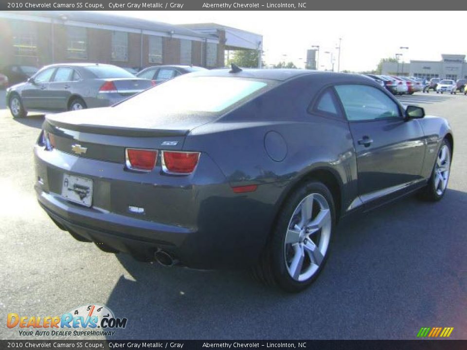 2010 Chevrolet Camaro SS Coupe Cyber Gray Metallic / Gray Photo #2