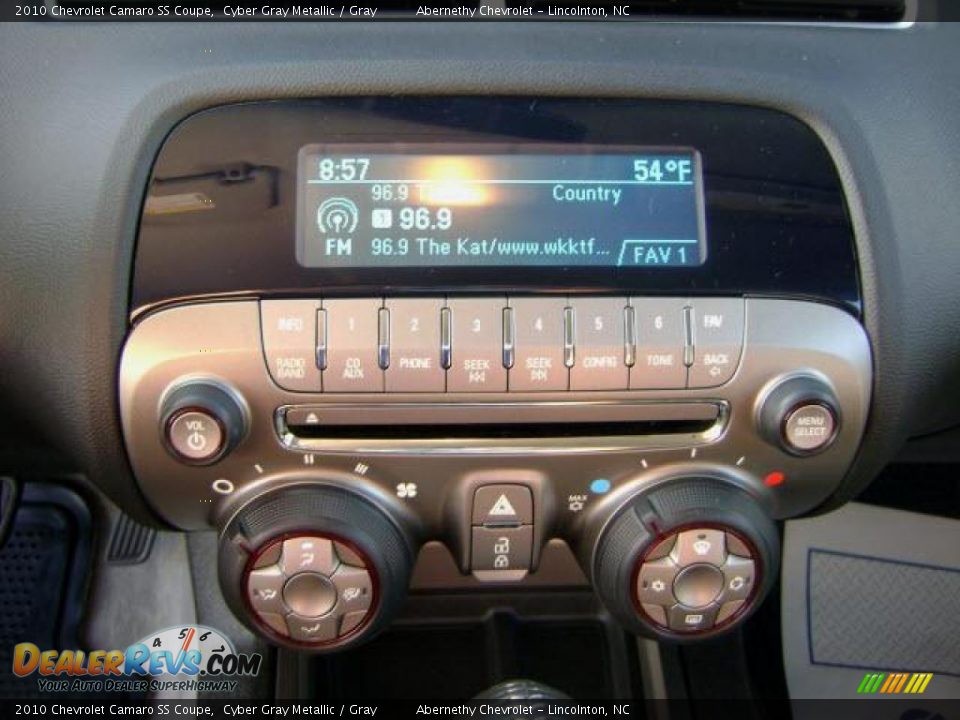 2010 Chevrolet Camaro SS Coupe Cyber Gray Metallic / Gray Photo #6