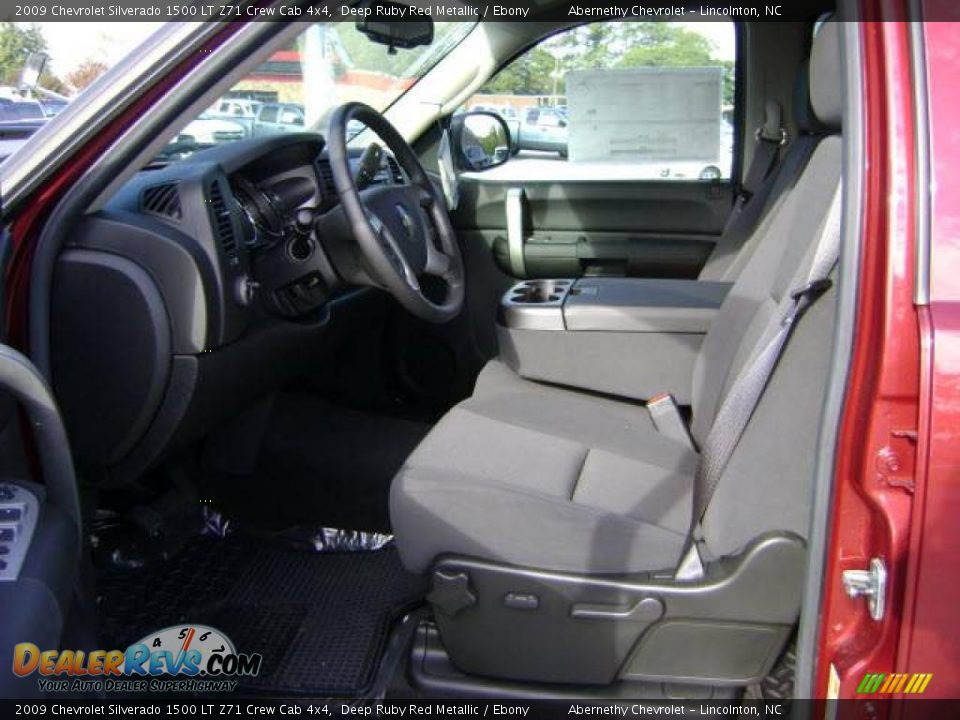 2009 Chevrolet Silverado 1500 LT Z71 Crew Cab 4x4 Deep Ruby Red Metallic / Ebony Photo #4