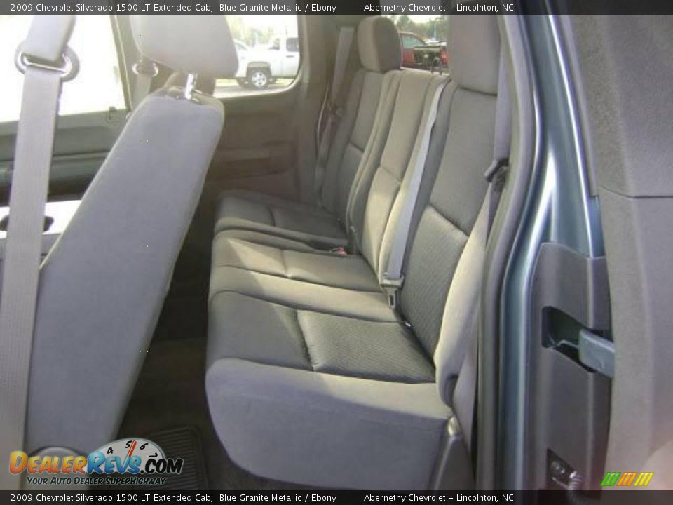 2009 Chevrolet Silverado 1500 LT Extended Cab Blue Granite Metallic / Ebony Photo #5