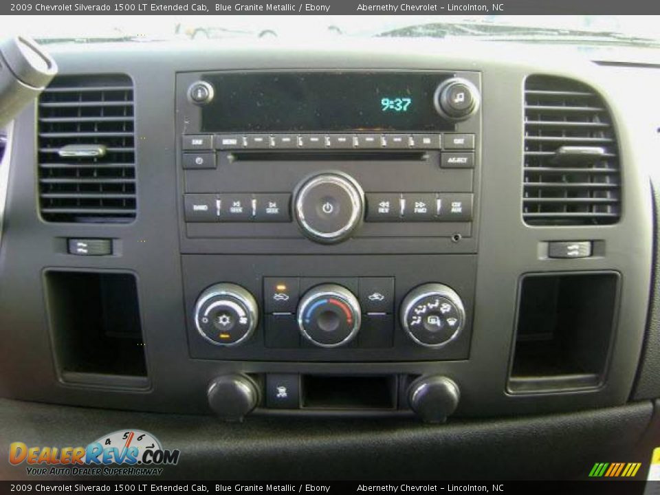 2009 Chevrolet Silverado 1500 LT Extended Cab Blue Granite Metallic / Ebony Photo #6