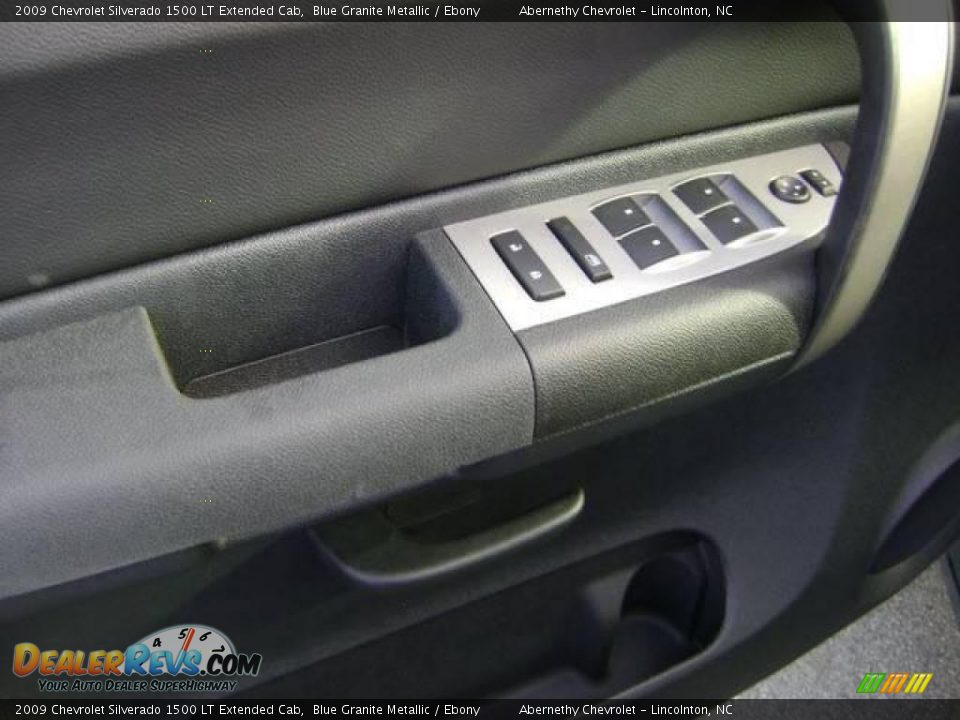 2009 Chevrolet Silverado 1500 LT Extended Cab Blue Granite Metallic / Ebony Photo #7