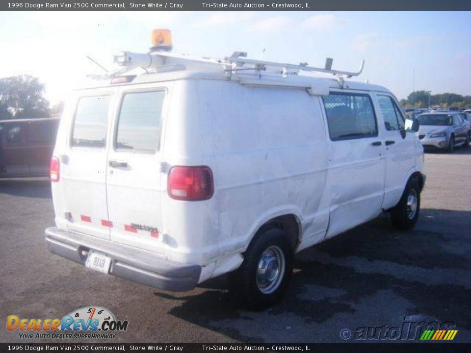 1996 Dodge Ram Van 2500 Commercial Stone White / Gray Photo #4