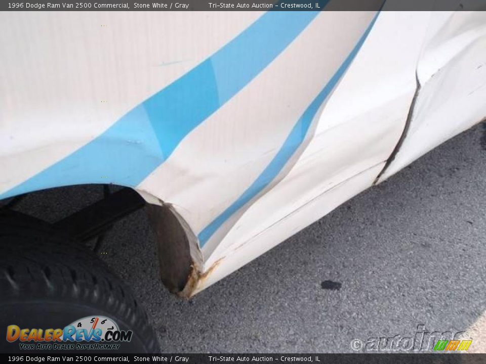 1996 Dodge Ram Van 2500 Commercial Stone White / Gray Photo #6