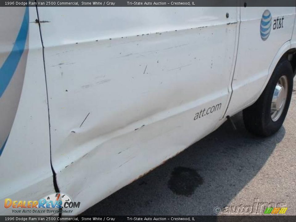 1996 Dodge Ram Van 2500 Commercial Stone White / Gray Photo #7