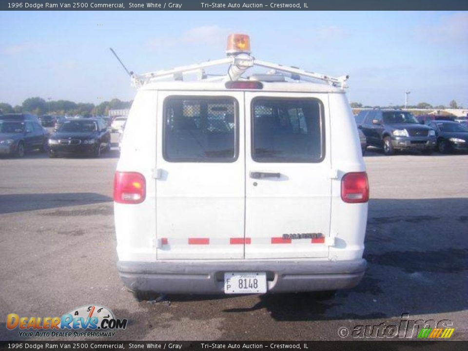 1996 Dodge Ram Van 2500 Commercial Stone White / Gray Photo #10