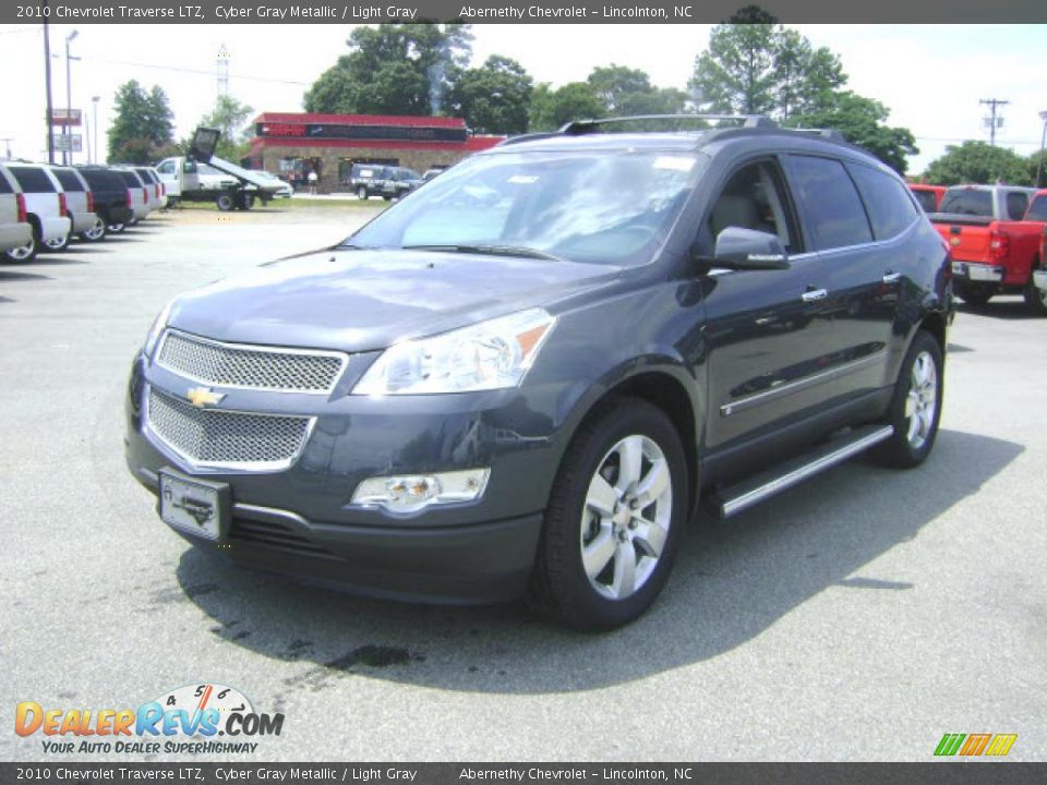 2010 Chevrolet Traverse LTZ Cyber Gray Metallic / Light Gray Photo #1