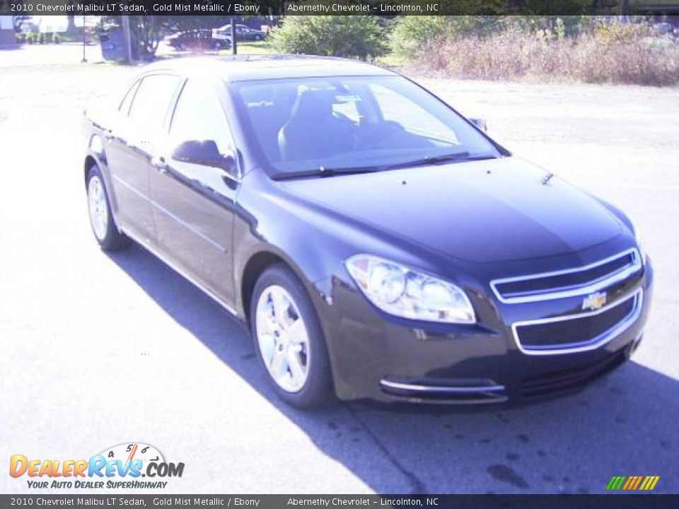 2010 Chevrolet Malibu LT Sedan Gold Mist Metallic / Ebony Photo #5