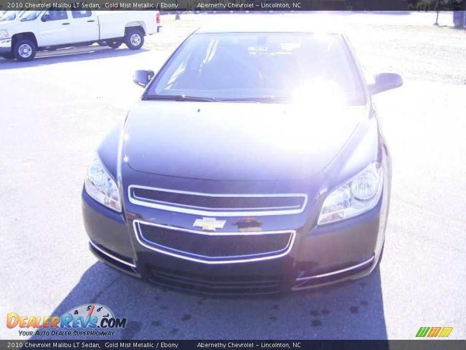 2010 Chevrolet Malibu LT Sedan Gold Mist Metallic / Ebony Photo #6