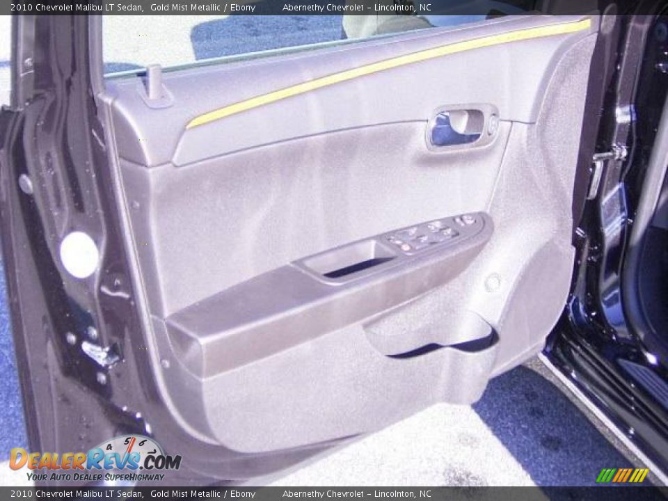 2010 Chevrolet Malibu LT Sedan Gold Mist Metallic / Ebony Photo #7