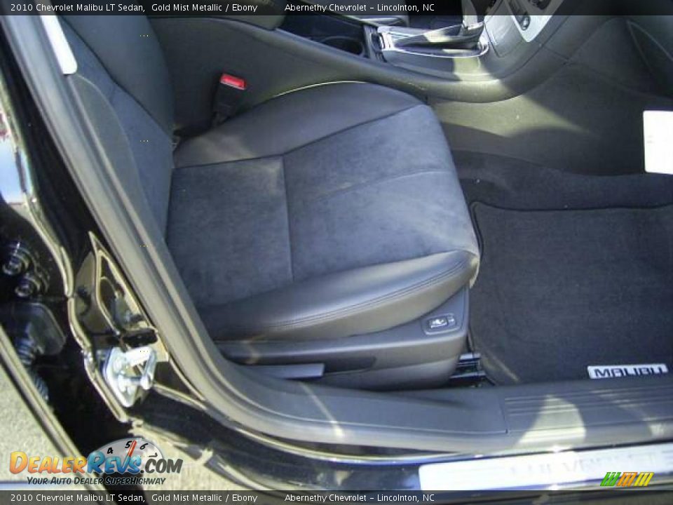 2010 Chevrolet Malibu LT Sedan Gold Mist Metallic / Ebony Photo #14