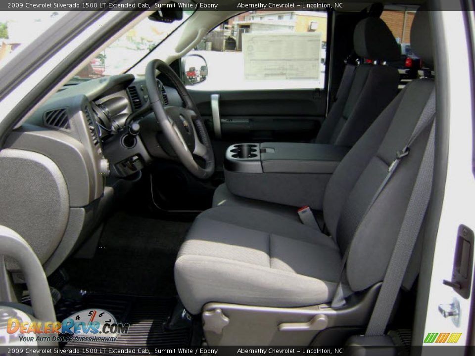2009 Chevrolet Silverado 1500 LT Extended Cab Summit White / Ebony Photo #4