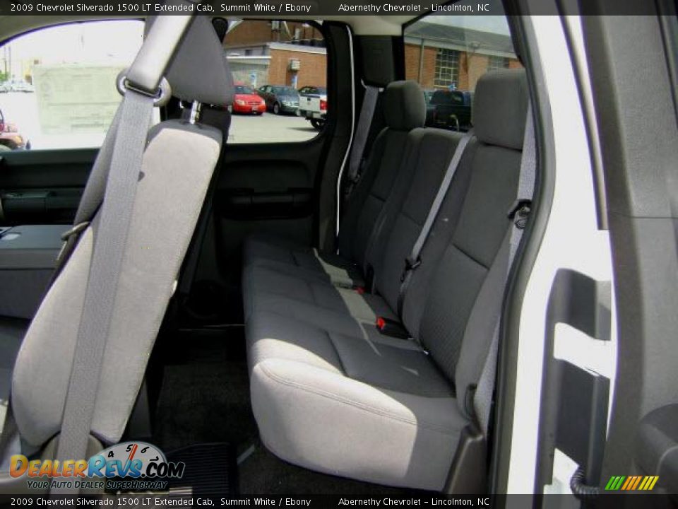 2009 Chevrolet Silverado 1500 LT Extended Cab Summit White / Ebony Photo #5