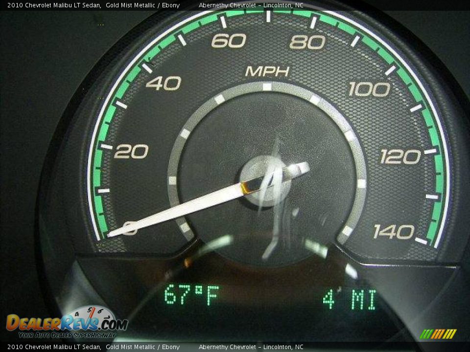 2010 Chevrolet Malibu LT Sedan Gold Mist Metallic / Ebony Photo #26
