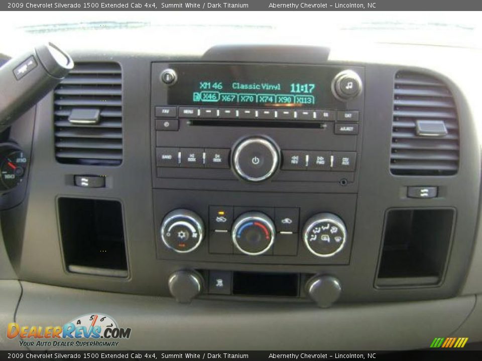 2009 Chevrolet Silverado 1500 Extended Cab 4x4 Summit White / Dark Titanium Photo #7