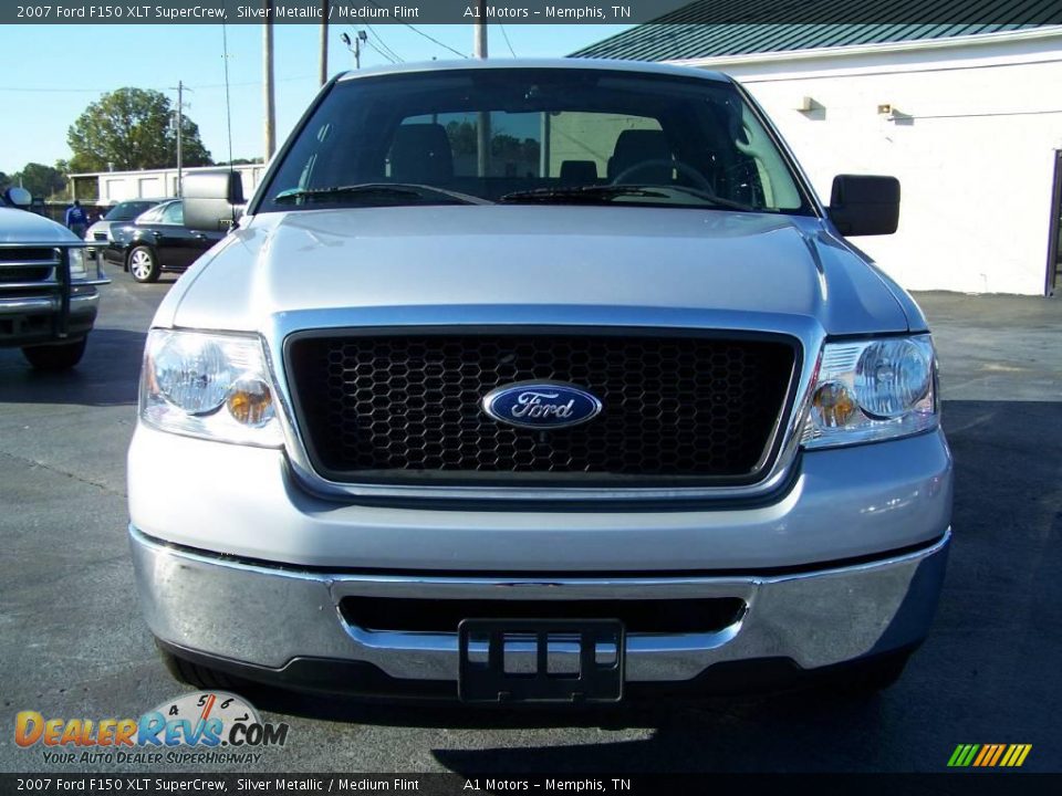 2007 Ford F150 XLT SuperCrew Silver Metallic / Medium Flint Photo #2