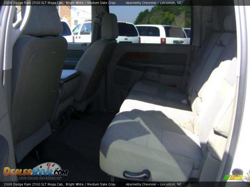 2006 Dodge Ram 2500 SLT Mega Cab Bright White / Medium Slate Gray Photo #5
