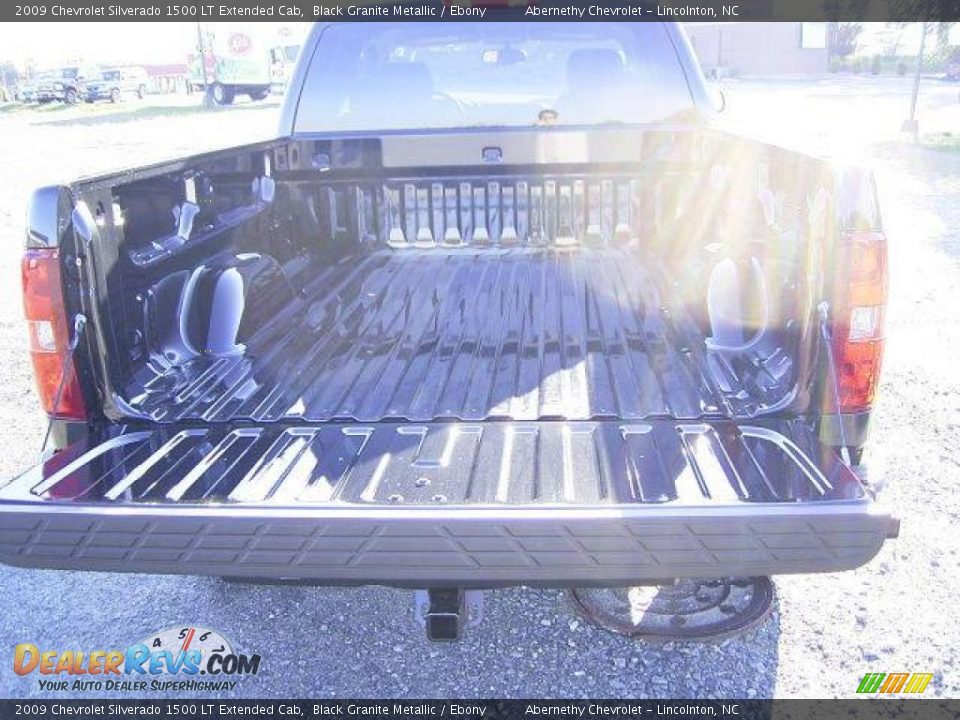 2009 Chevrolet Silverado 1500 LT Extended Cab Black Granite Metallic / Ebony Photo #4
