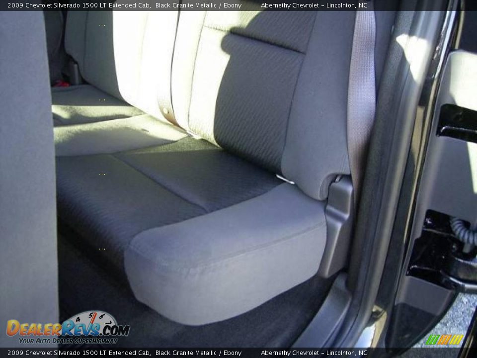 2009 Chevrolet Silverado 1500 LT Extended Cab Black Granite Metallic / Ebony Photo #12