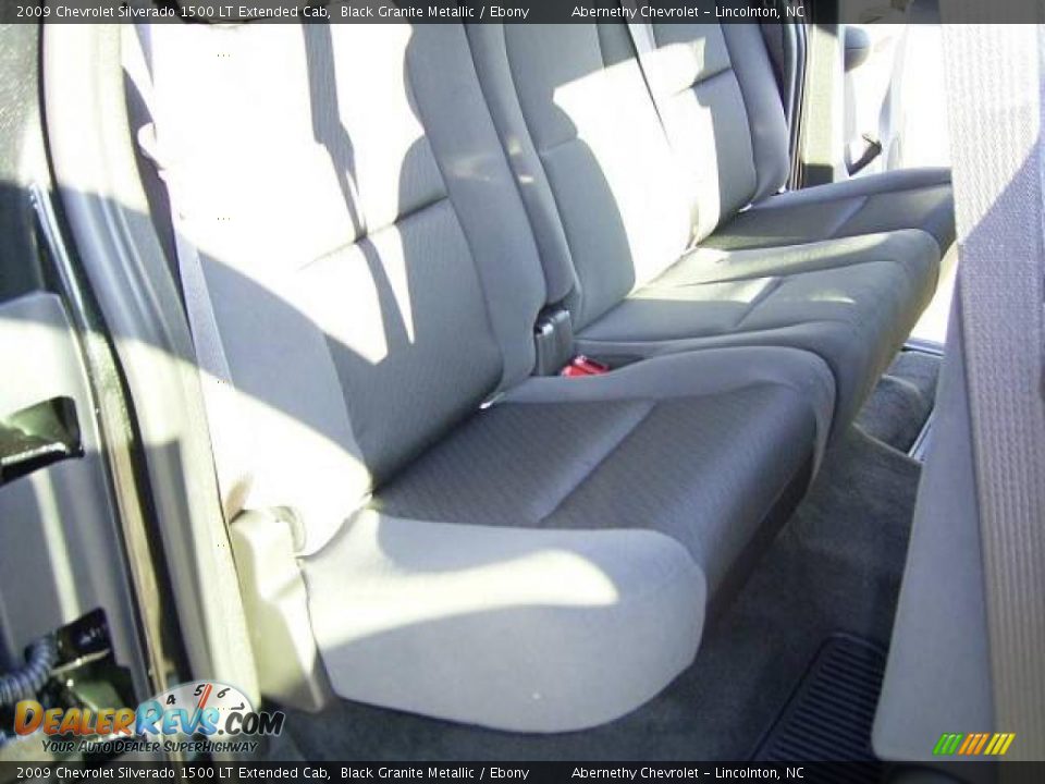 2009 Chevrolet Silverado 1500 LT Extended Cab Black Granite Metallic / Ebony Photo #13