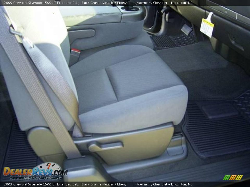 2009 Chevrolet Silverado 1500 LT Extended Cab Black Granite Metallic / Ebony Photo #14