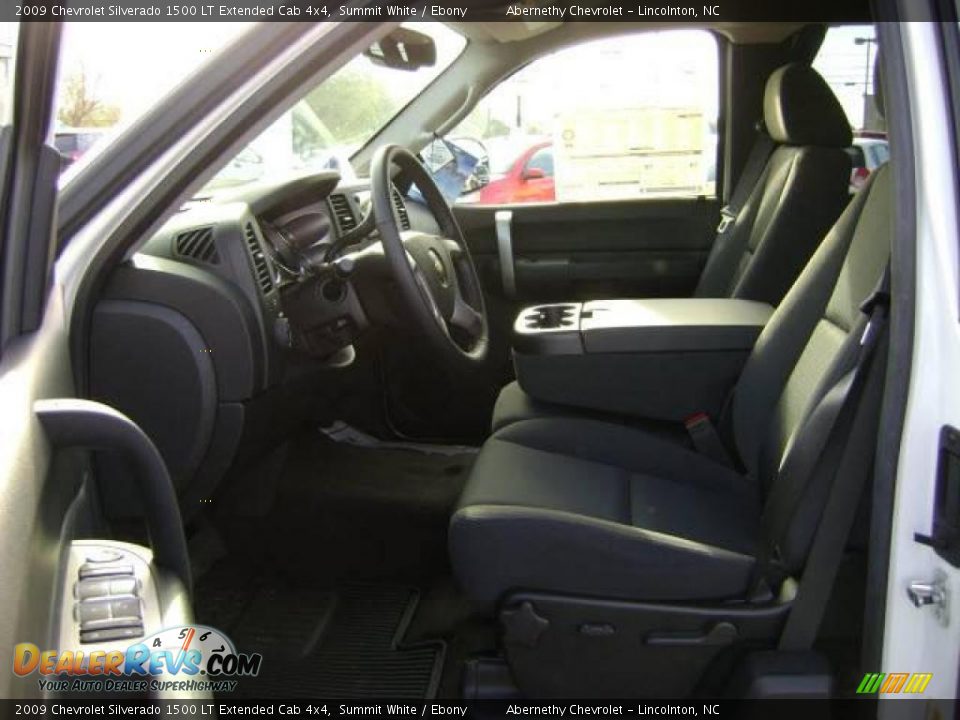 2009 Chevrolet Silverado 1500 LT Extended Cab 4x4 Summit White / Ebony Photo #4