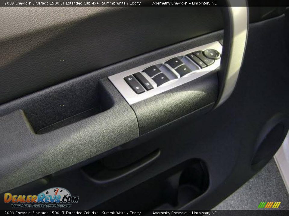 2009 Chevrolet Silverado 1500 LT Extended Cab 4x4 Summit White / Ebony Photo #7