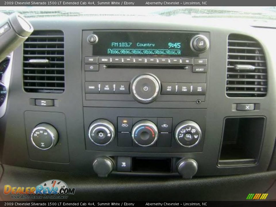 2009 Chevrolet Silverado 1500 LT Extended Cab 4x4 Summit White / Ebony Photo #8
