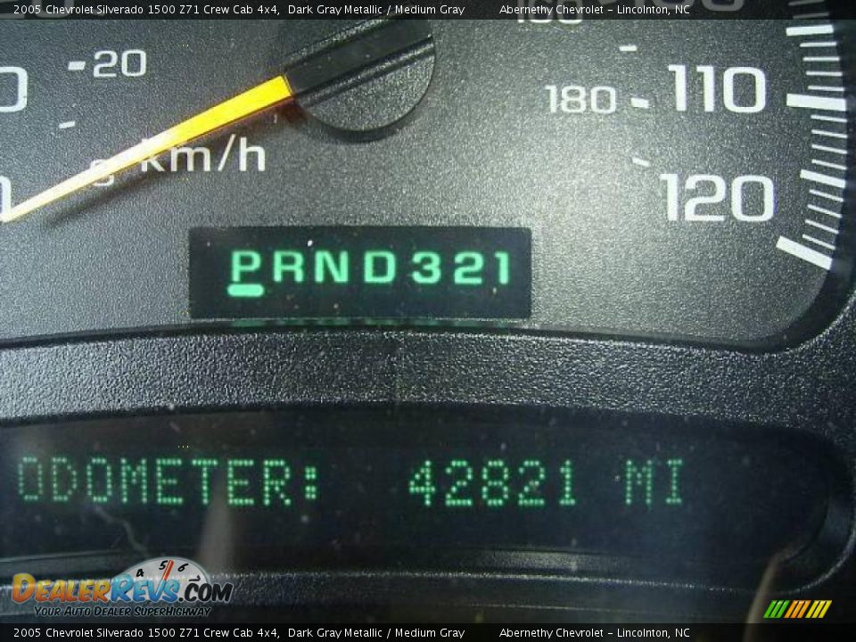 2005 Chevrolet Silverado 1500 Z71 Crew Cab 4x4 Dark Gray Metallic / Medium Gray Photo #22