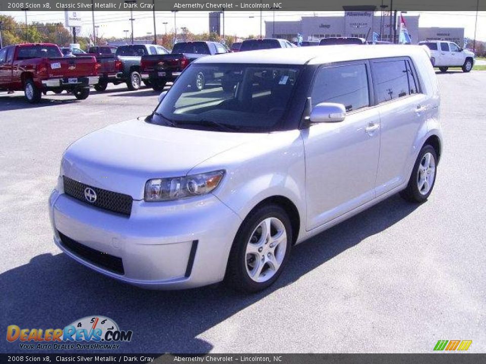 2008 Scion xB Classic Silver Metallic / Dark Gray Photo #1