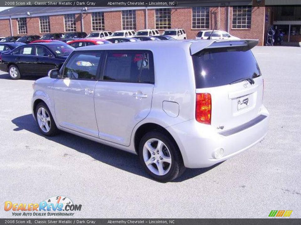 2008 Scion xB Classic Silver Metallic / Dark Gray Photo #2