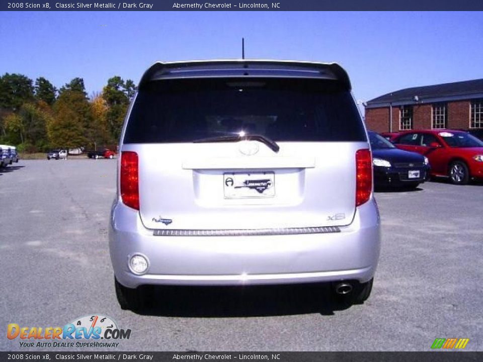 2008 Scion xB Classic Silver Metallic / Dark Gray Photo #3