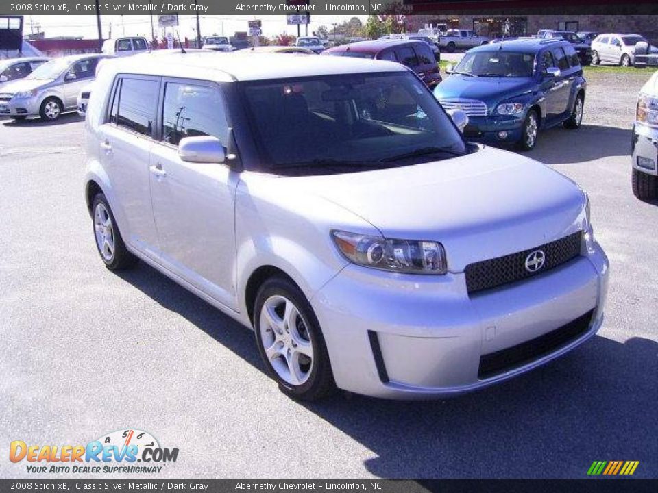 2008 Scion xB Classic Silver Metallic / Dark Gray Photo #5
