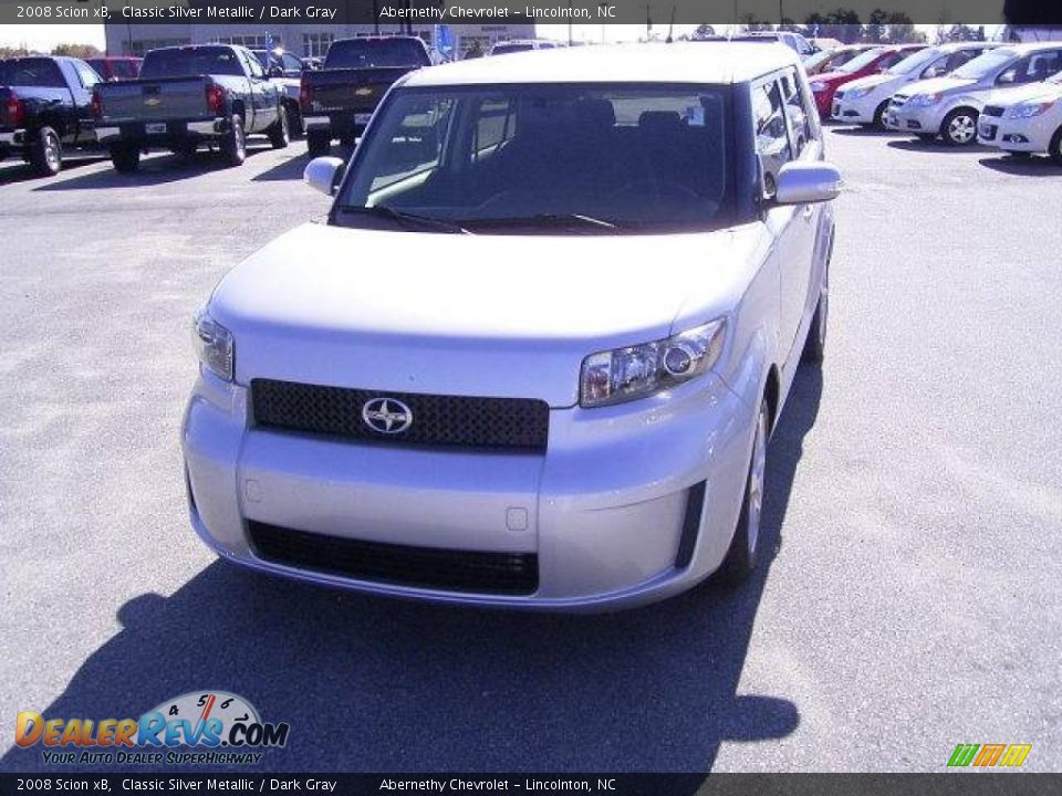 2008 Scion xB Classic Silver Metallic / Dark Gray Photo #6