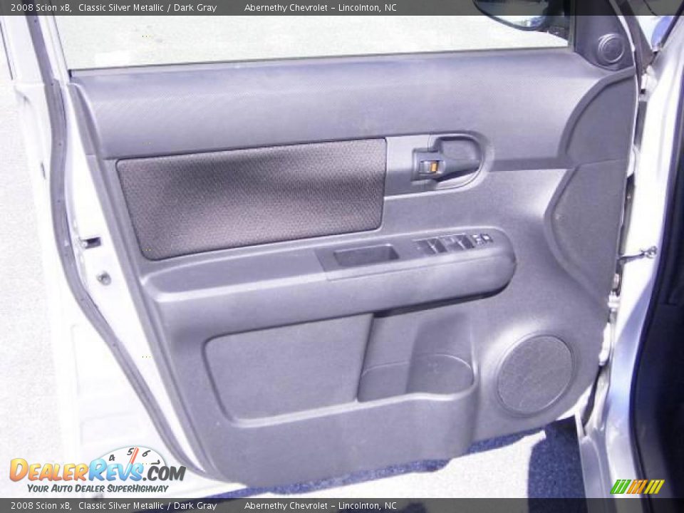 2008 Scion xB Classic Silver Metallic / Dark Gray Photo #7