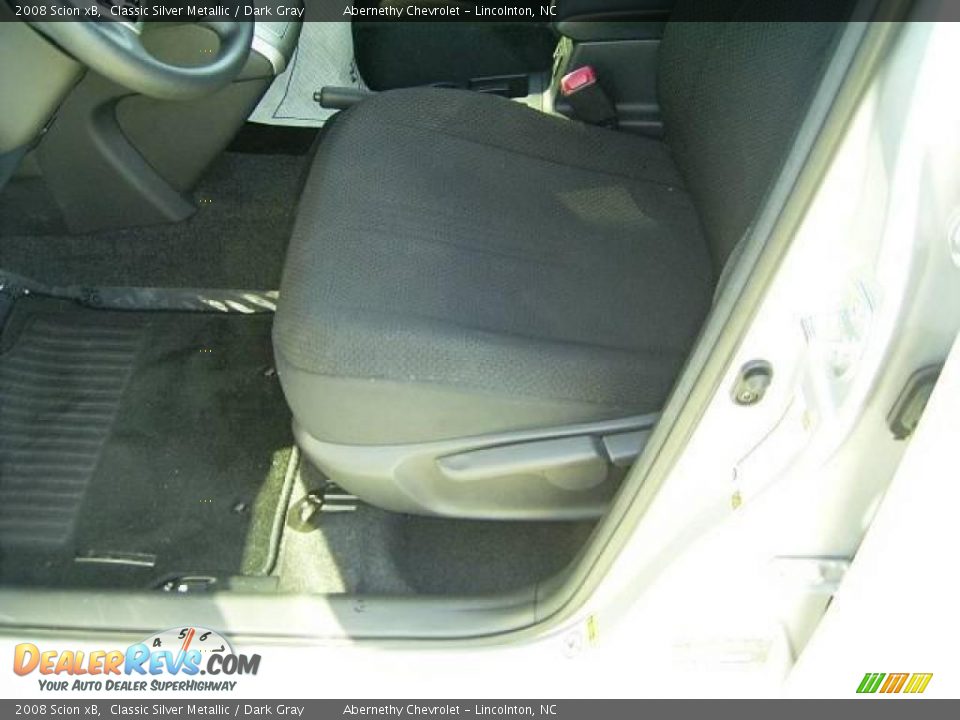 2008 Scion xB Classic Silver Metallic / Dark Gray Photo #8