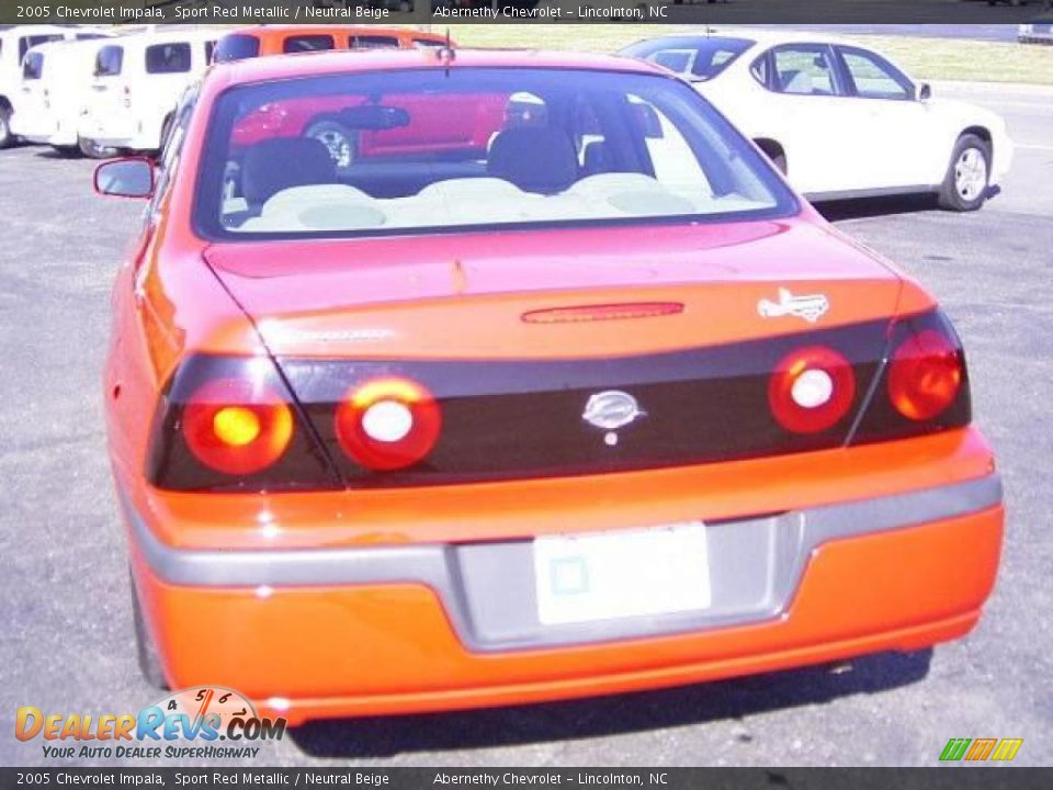 2005 Chevrolet Impala Sport Red Metallic / Neutral Beige Photo #3
