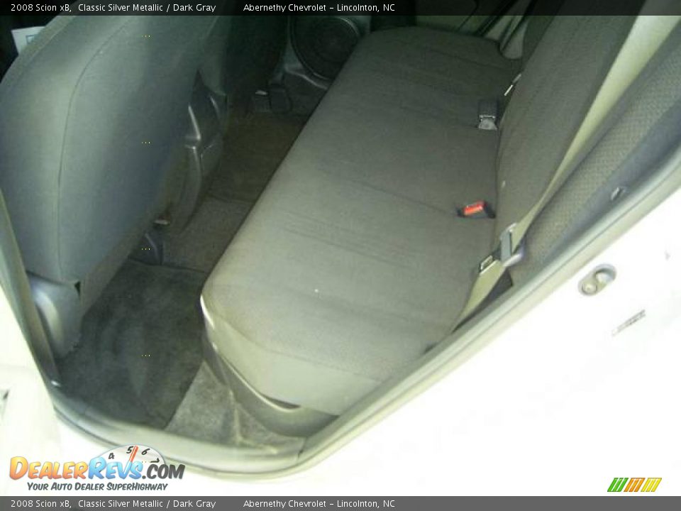2008 Scion xB Classic Silver Metallic / Dark Gray Photo #10