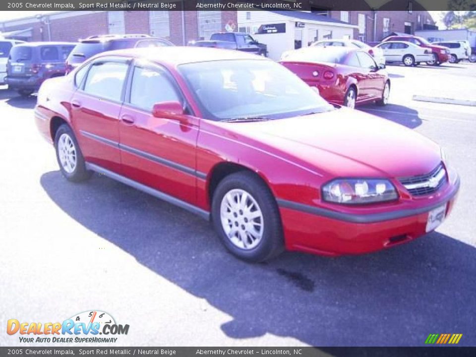 2005 Chevrolet Impala Sport Red Metallic / Neutral Beige Photo #5