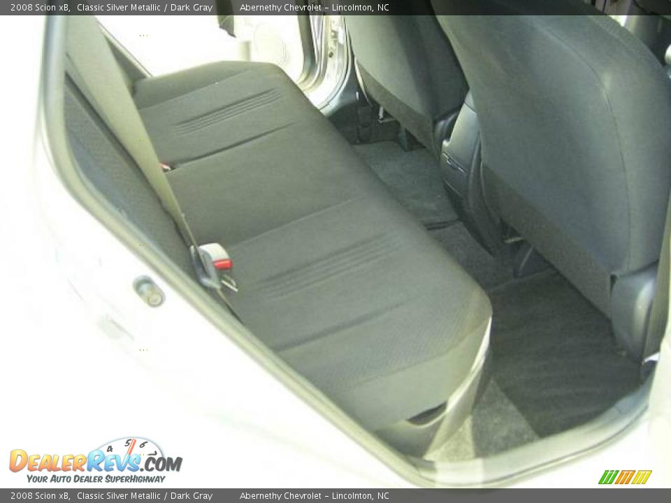 2008 Scion xB Classic Silver Metallic / Dark Gray Photo #12