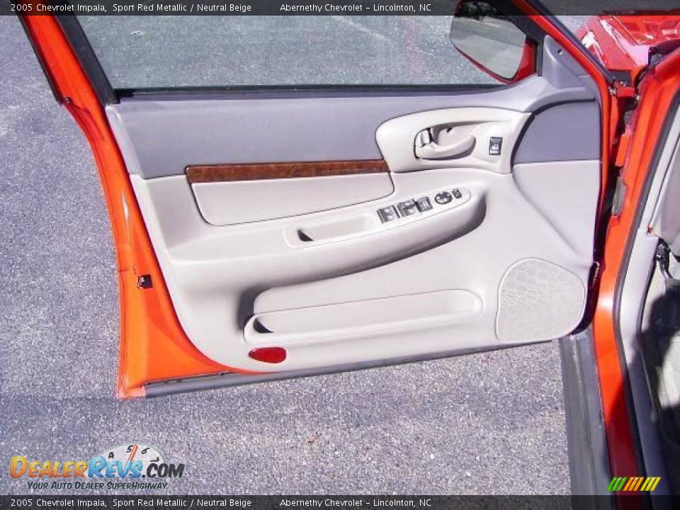 2005 Chevrolet Impala Sport Red Metallic / Neutral Beige Photo #7