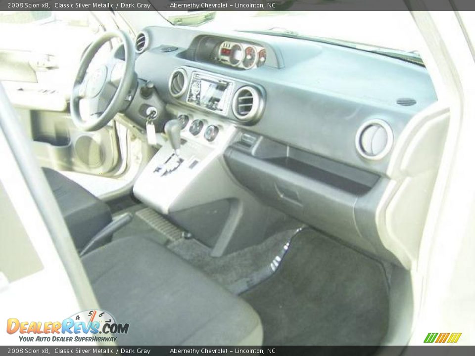 2008 Scion xB Classic Silver Metallic / Dark Gray Photo #14