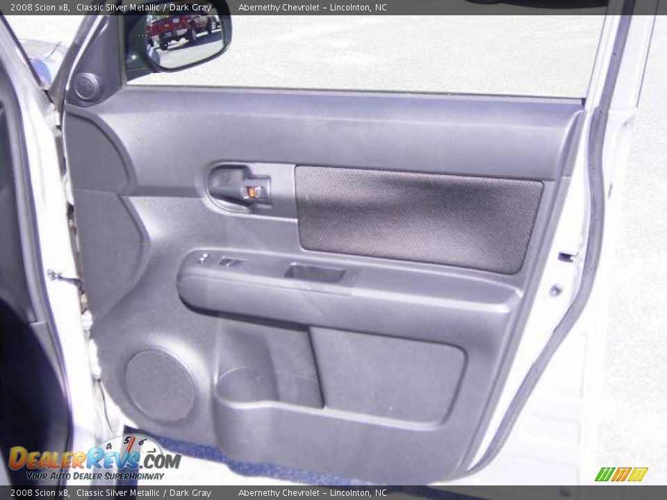 2008 Scion xB Classic Silver Metallic / Dark Gray Photo #15