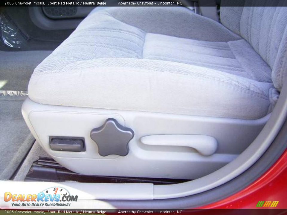 2005 Chevrolet Impala Sport Red Metallic / Neutral Beige Photo #9
