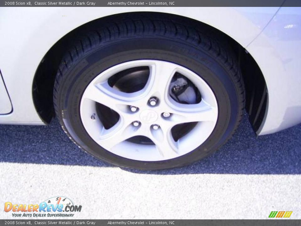 2008 Scion xB Classic Silver Metallic / Dark Gray Photo #16